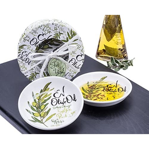 Olive Oil Dipping Dish Set of 2
